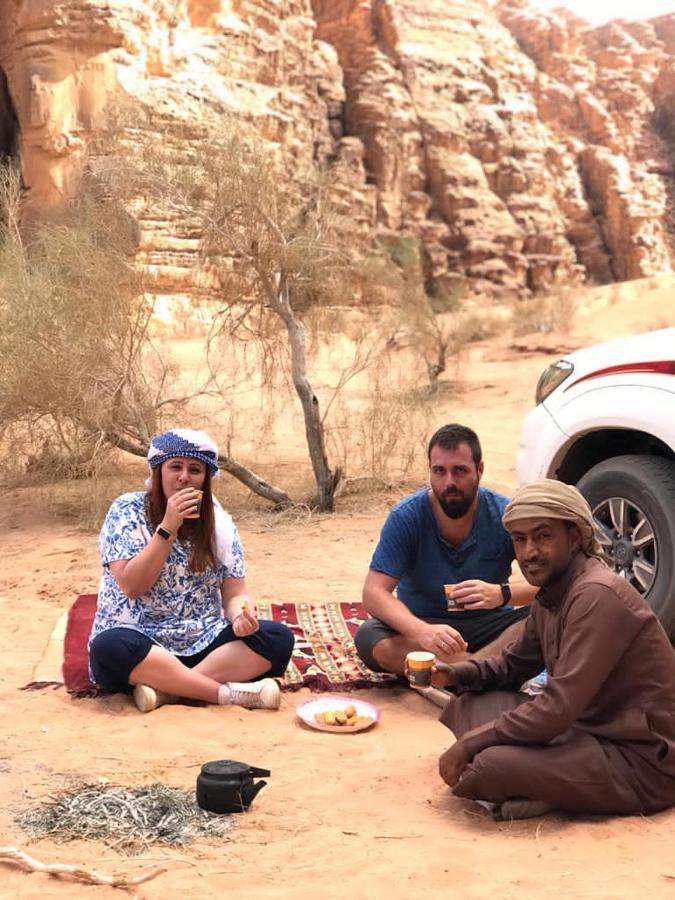 Enad desert camp Wadi Rum Exterior foto