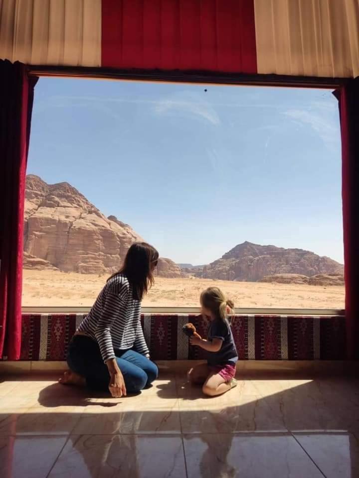 Enad desert camp Wadi Rum Exterior foto